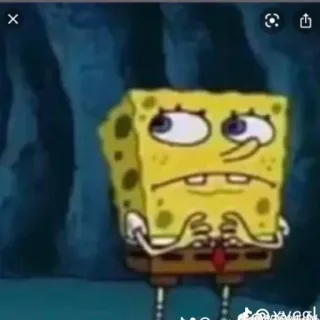 😧 Spongebob Squarepants Spongebob, cartoon, nickelodeon, funny, tv show whatsapp sticker