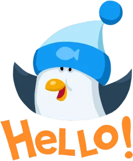 Penguins whatsapp stickers