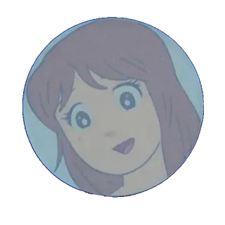 🌕 cartoon, anime, girl, character, cute telegram sticker