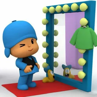 😉 Pocoyo pocoyo, cartoon, animatie telegram sticker