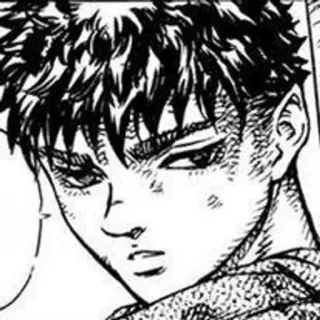 ⚔ Guts Berserk Anime, Manga, Guerrero, Berserk, Guts telegram sticker