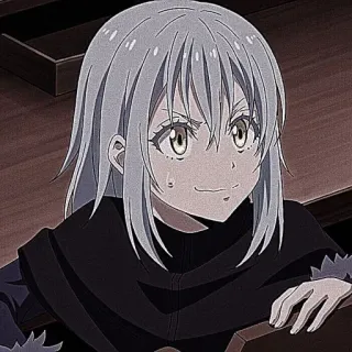 🫐 Rimuru Tempest That Time I Got Reincarnated as a Slime Anime, Manga, Rimuru, Tempest, Isekai, Slime, Reincarnato telegram sticker