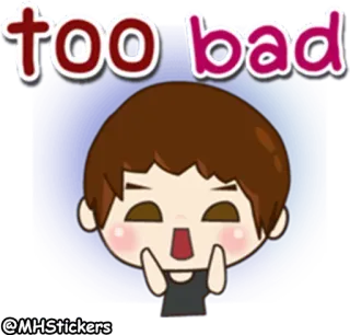 @MHStickers Smiling Boy telegram stickers