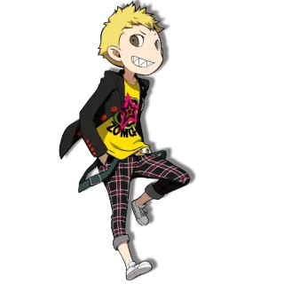 💪 Ryuji Sakamoto Persona 5 Anime, Videogame, Persona, Ryuji, Personage telegram sticker