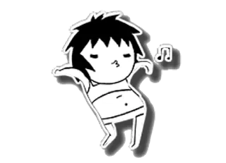 💃 漫画, キャラクター, ダンス, 可愛い, アニメ telegram sticker