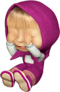 😑 Masha Masha and the Bear masha, masha dan beruang, kartun, karakter, gadis telegram sticker