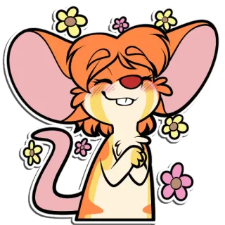 🌻 Gadget Hackwrench Chip 'n Dale: Rescue Rangers telegram sticker