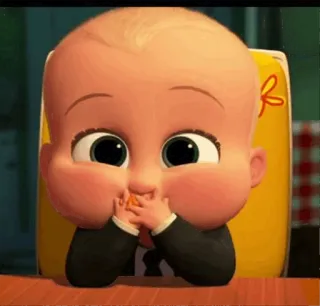 😂 Boss Baby The Boss Baby em bé, hoạt hình, ông chủ, veston, dễ thương, hoạt hình whatsapp sticker