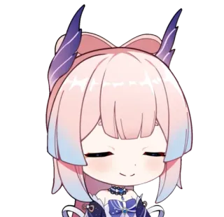 🐬 Sangonomiya Kokomi Genshin Impact genshin impact, kokomi, anime, video game, cute, kawaii telegram sticker