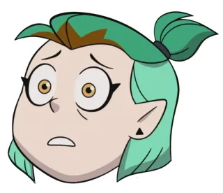 😮 Amity Blight The Owl House Phim hoạt hình, Anime, Lo lắng, Amity, The Owl House telegram sticker