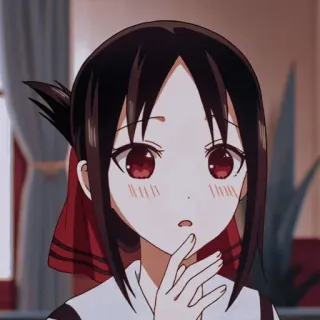 🌚 Kaguya Shinomiya Kaguya-sama: Love Is War Anime, Kaguya-sama, Love is War, Kaguya Shinomiya, Cartoon, Charakter, Sticker telegram sticker