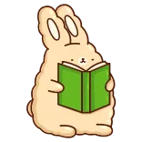 Кролик Супчик @TgEmojis telegram emojis 📖