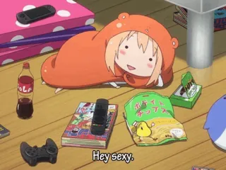😍 Umaru Doma Himouto! Umaru-chan Hey sexy. Anime, Dessin animé, Mignon, Drôle, Relaxant, Snack, Soda, Umaru whatsapp sticker