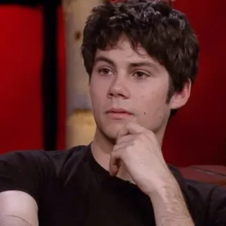 📎 Dylan O'Brien aktor, potret, Teen Wolf, Dylan O'Brien, selebriti telegram sticker
