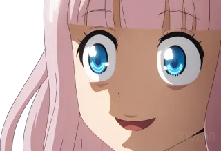 😧 Chika Fujiwara Kaguya-sama: Love Is War Аниме, Чика Фудзивара, Кагуя-сама: Любовь как война, Милый, Каваий telegram sticker