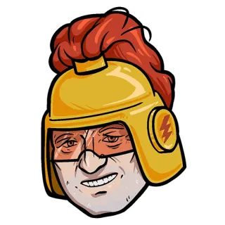 😬 Helm, Römer, Krieger, Soldat, Militär, Cartoon telegram sticker