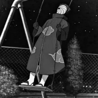 😕 Tobi Naruto Anime, Tobi, Naruto, Akatsuki, Manga, Charakter, Maske telegram sticker