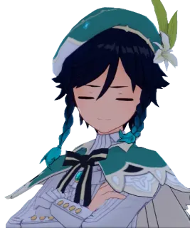 😑 Venti Genshin Impact Anime, Venti, Genshin Impact, Jogo, Personagem telegram sticker