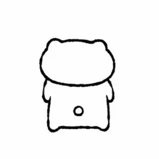 🧺 orso, animale, carino, adesivo, illustrazione telegram sticker