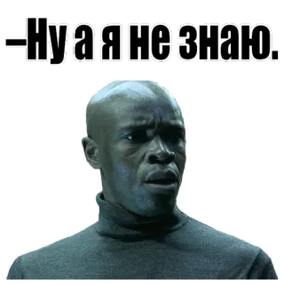 🆘 Ну а я не знаю. expression, doubt, question, confusion, russian, meme whatsapp sticker