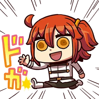 🏃‍♀️ ドガ 애니메이션, 치비, 귀여운, 만화, 일본 whatsapp sticker