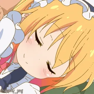😴 Kanna Kamui Miss Kobayashi's Dragon Maid telegram sticker