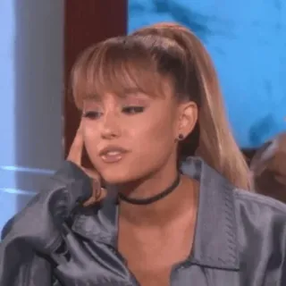 ☁️ Ariana Grande cantante, celebridad, mujer, estrella pop, músico telegram sticker