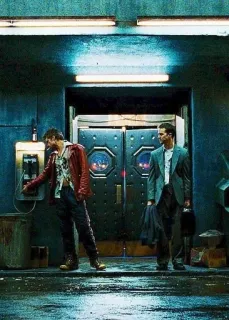 🧼 Fight Club pelea, película, violencia, tyler, durden telegram sticker
