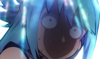 😰 Aqua Konosuba Anime, Manga, Divertido, Konosuba, Aqua telegram sticker