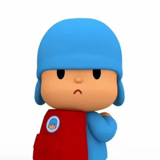 ☀️ Pocoyo мультфильм, ребенок, милый, Pocoyo, телешоу telegram sticker