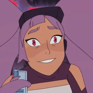 🛠 Entrapta She-Ra and the Princesses of Power cartoon, animated, character, entrapta, purple hair, she-ra telegram sticker