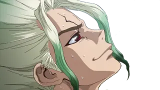 😊 Senku Ishigami Dr. Stone Anime, Wissenschaft, Charakter, Dr. Stone, Senku Ishigami telegram sticker
