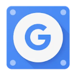 🔵 Logo, Google, Niebieski, Litera G telegram sticker