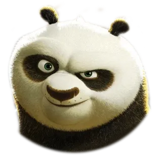 😏 Po Kung Fu Panda Panda, Kung Fu Panda, Artes marciales, Personaje de dibujos animados, Película animada whatsapp sticker