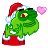 Pepe Grinch - @TgEmojis telegram emojis ❤️