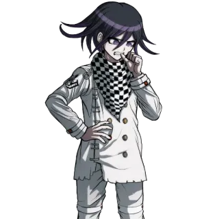 😰 Kokichi Oma Danganronpa V3: Killing Harmony Аниме, Персонаж, Danganronpa, Кокичи Ома, Игра telegram sticker