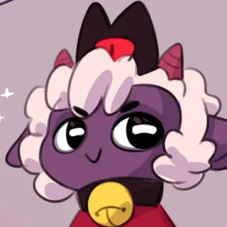😈 The Lamb Cult of the Lamb telegram sticker