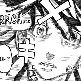 🥜 RNCH... UH? Manga, Anime, Impactado, Cara, Expresión telegram sticker