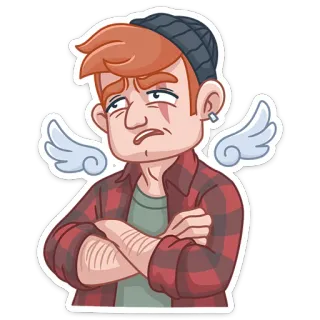 Разочарованный Амур (@TgSticker) telegram stickers