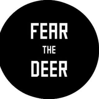 💪 FEAR THE DEER veado, medo, animal, esporte telegram sticker