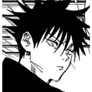 🙂 Megumi Fushiguro Jujutsu Kaisen Anime, Manga, Jujutsu Kaisen, Megumi Fushiguro, Personaje, Ficción, Animación Japonesa whatsapp sticker