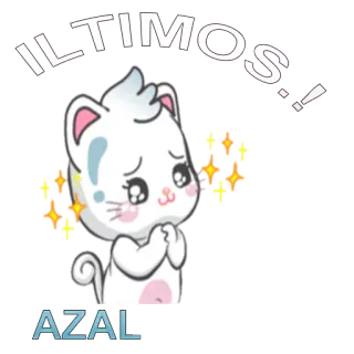 🙏 ILTUMOS Katze, süß, flehend, betteln, glitzer telegram sticker