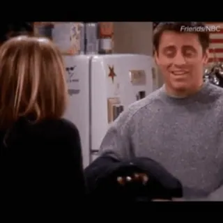 😏 Joey Tribbiani Friends Телевидение, Ситком, Комедия, Друзья, Джоуи Триббиани telegram sticker