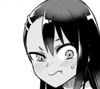 ◾️ Nagatoro Don't Toy with Me, Miss Nagatoro Anime, Manga, Nagatoro, Ausdruck, Überheblich, Süß, Cartoon telegram sticker