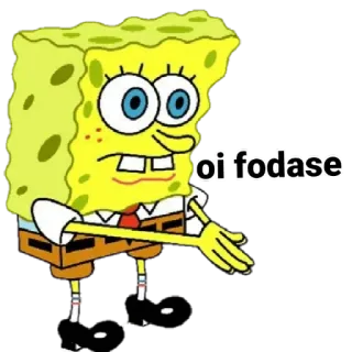 👋 Spongebob oi fodase spongebob, offensive, cartoon, meme telegram sticker