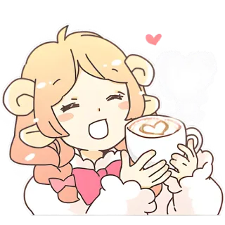 Ани и Оскар @Nyasticks telegram stickers