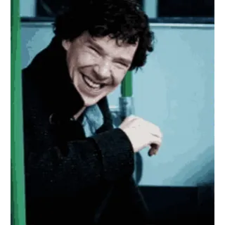 😂 Sherlock Holmes Sherlock, Sherlock Holmes, Benedict Cumberbatch, Britische Serie, Detektiv, TV-Serie telegram sticker
