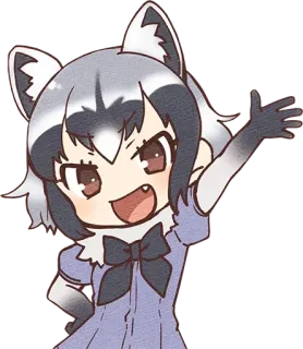 👋 Anime, Kartun, Lucu, Binatang, Furry, Chibi telegram sticker