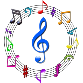 🎵 música, nota, clave, pauta telegram sticker