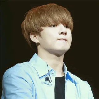 😑 Jungkook Jungkook, BTS, K-Pop, chanteur, musique, idole telegram sticker